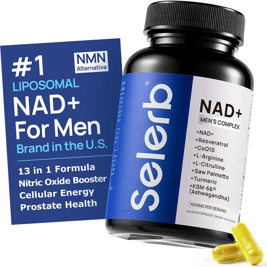 Selerb NAD+ Supplement -60 Capsules Advanced