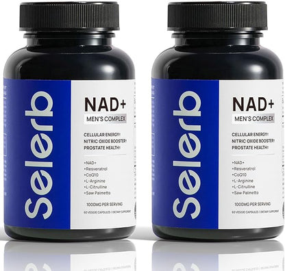 Selerb NAD+ Supplement -60 Capsules Advanced